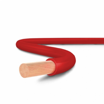 Cabo Flexível 750V PVC 1,50mm Vermelho 100 Metros - Cobrecom
