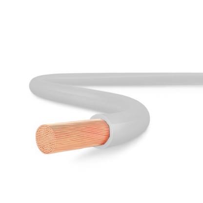 Cabo Flexível 750V PVC 2,50mm Branco 100 Metros - Cobrecom