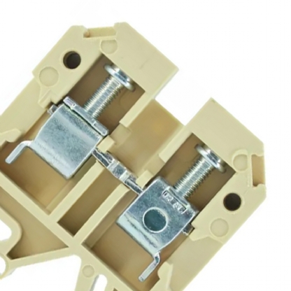 Conector Borne Passagem 2 Conexões 6,00mm 800V Bege SAK 6 EN PA - Conexel