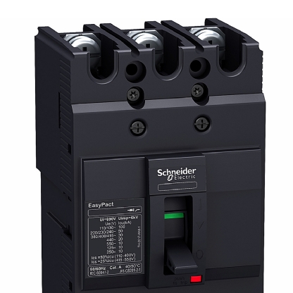 Disjuntor Caixa Moldada Tripolar 80A 18Ka 380/415V EZC100N3080 - Schneider Electric