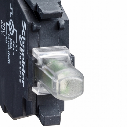 Elemento Soquete Com Led Integrado Xb5 220-240Vca Branco ZBVM1 - Schneider Electric