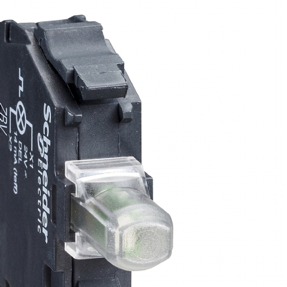 Elemento Soquete Com Led Integrado Xb5 48-120Vca Branco ZBVG1 - Schneider Electric