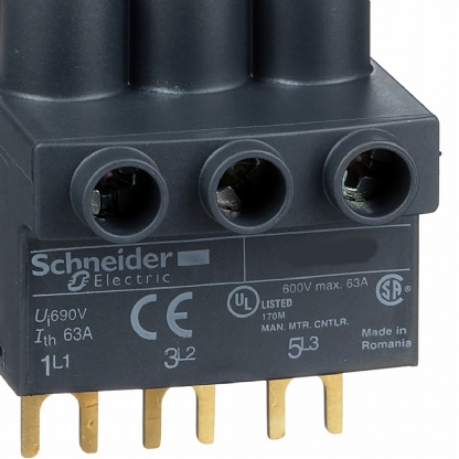 Borne Alimentação Por Cima Para Jogo De Barras Gv2G GV1G09 - Schneider Electric