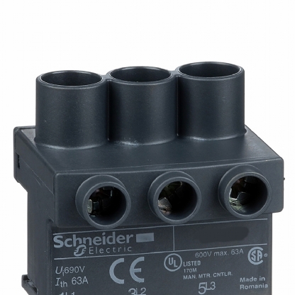 Borne Alimentação Por Cima Para Jogo De Barras Gv2G GV1G09 - Schneider Electric