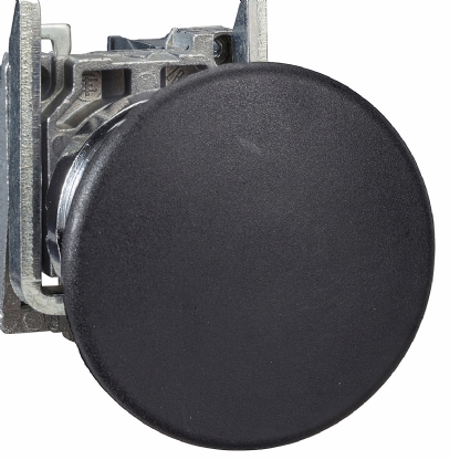 Botão Comutador Soco 40mm Impulso 1Na 22mm Preto XB4BC21 - Schneider Electric
