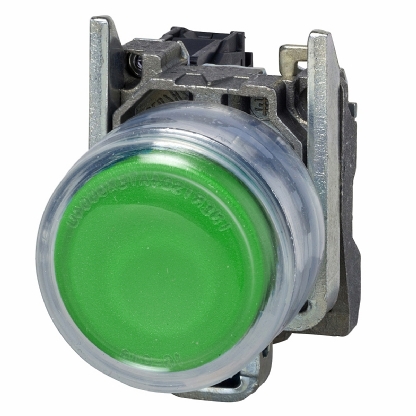 Botão Comutador Revestimento Transparente 1Na 22mm Verde XB4BP31 - Schneider Electric