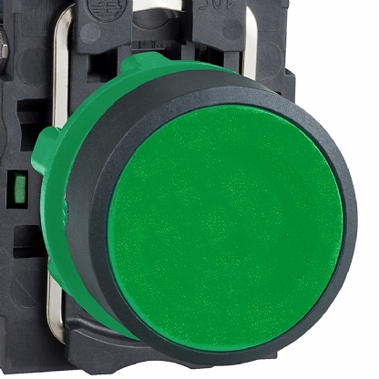 Botão Comutador Montado Normal Impulso 1Na 22mm Verde XB5AA31 - Schneider Electric
