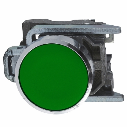 Botão Comando Impulso Faceado Red Retorno 22mm Metálico Verde 1Na XB4BA31 - Schneider Electric