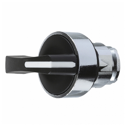 Frontal Metálico Comutador 3 Posições Manopla Longa Com Retenção 22,5mm ZB4BJ3 - Schneider Electric