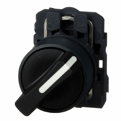 Comutador Montada Manopla Curta 1Na 2 Posições C/Retenção Xb5 22,55mm XB5AD21 - Schneider Electric