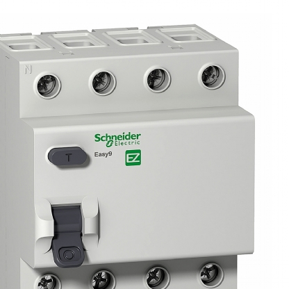 Interruptor Diferencial Residual Tetrapolar 40A 30Ma 400V Tipo Ac EZ9R33440 - Schneider Electric