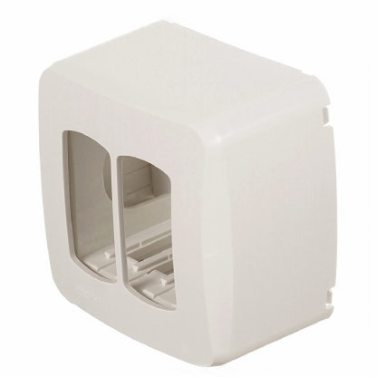 Caixa Sobrepor 2 Postos Miluz Branco - Schneider Electric