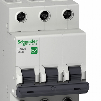 Disjuntor Mini Din Tripolar 25A Curva C 3Ka 230/400V EZ9F33325 - Schneider Electric