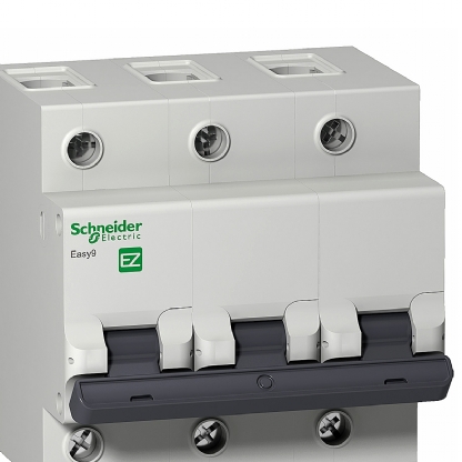 Disjuntor Mini Din Tripolar 80A Curva C 4,5Ka 230/400V EZ9F33380 - Schneider Electric