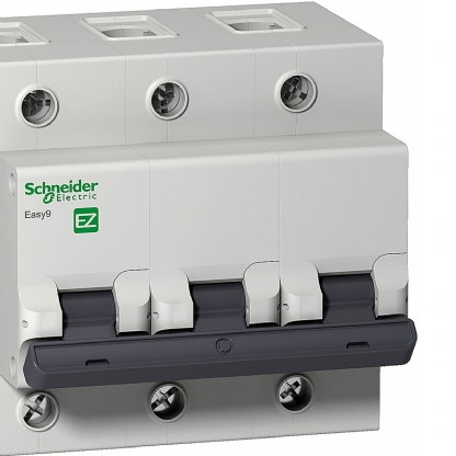 Disjuntor Mini Din Tripolar 100A Curva C 4,5Ka 230/400V EZ9F33391 - Schneider Electric