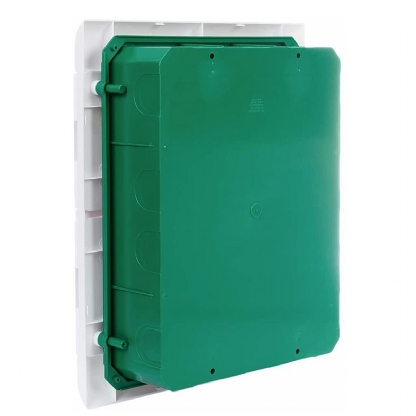 Quadro Distribuição Embutir 2 Fila 24 Disjuntores 277x277x68mm Opaca EZ9E3324 - Schneider Electric