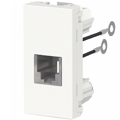 Módulo Tomada Telefone RJ11 2 Fios Orion Branco - Schneider Electric