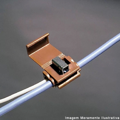 Conector Elétrico Derivação Rápido Polipropileno 2,50-4,00mm Embutir 10 Peças IDC 567 - 3M Do Brasil