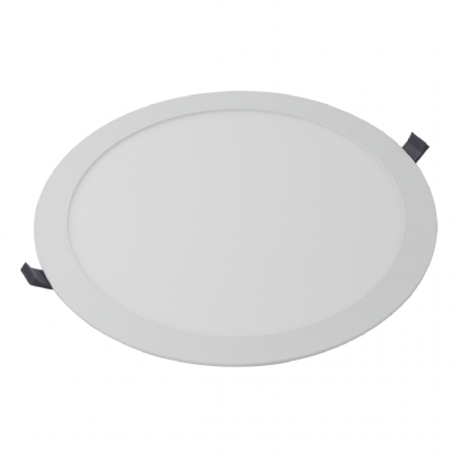 Luminária Plafon Painel Insert Led Redondo 30W Bivolt 3000K Luz Amarela - Ledvance