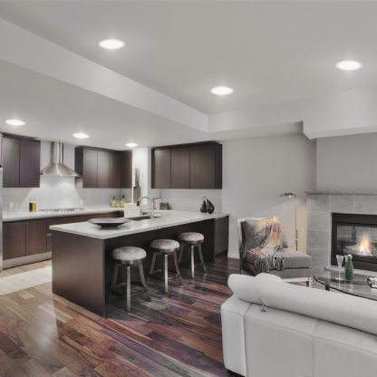 Luminária Painel LED Embutir Redondo 30W Bivolt 4000K Luz Branca - Ledvance