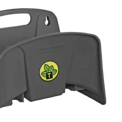 Suporte Mangueira Fixo Pvc Cinza 25 A 30 Metros - Tramontina