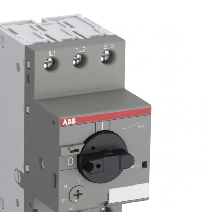 Disjuntor Motor Tripolar 10-16A 16Ka 400V MS116-16 - ABB