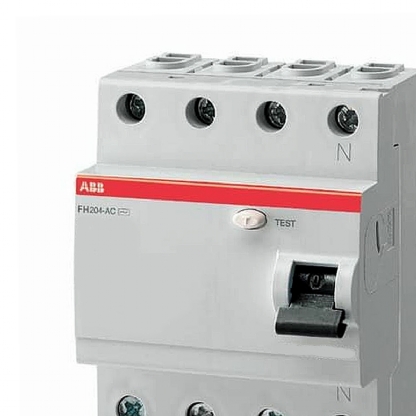 Interruptor Diferencial Residual Tetrapolar 40A 30Ma 440V Tipo Ac FH204AC-40/0,03 - ABB