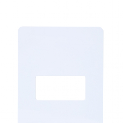 Placa Acabamento Horizontal 4X2 Unno Branco - ABB