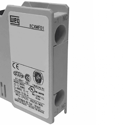 Bloco Contato Auxiliar Para Contator Frontal 1Nf BCXMF-01 - WEG