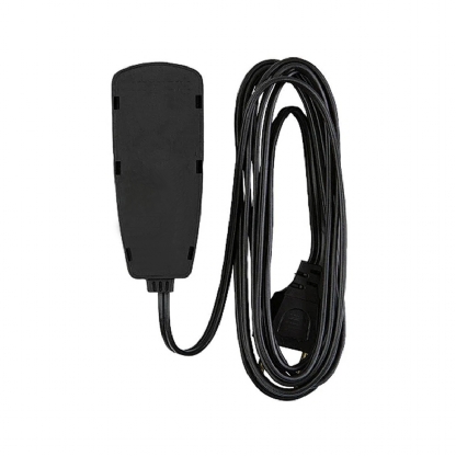 Extensão Elétrica Sort 2X 0,75mm 5 Metros Preto 3 Tomadas 2P 10A 250V - Daneva