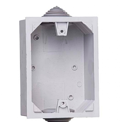 Caixa Aquatic Estanque Com 2 Embutes 4X2 Cinza - Pial