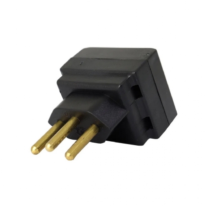 Adaptador Padrão Brasileiro 250V 10A Nbr14136 Preto - Pial