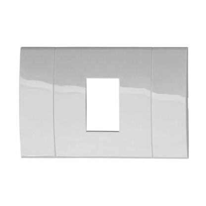 Placa Acabamento Horizontal 4X2 Decor Branco - Schneider Electric