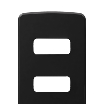 Placa Acabamento 2 Postos Horizontal4X2 Composé Preto - WEG