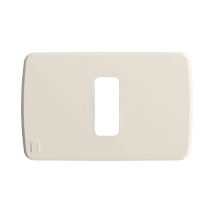 Placa Acabamento Horizontal 4X2 Composé Marfim - WEG