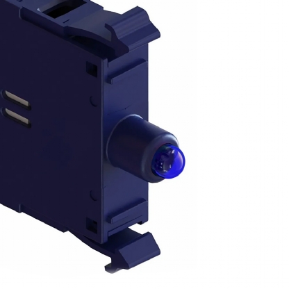 Bloco Contato Iluminado Led Para Botão Sinaleiro 110/130Vca/Cc Azul CSW-BIDLF-4E10 - WEG