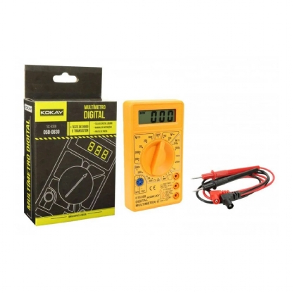 Multimetro Digital Dt-830B 650V Cat II 600V - Chipsce