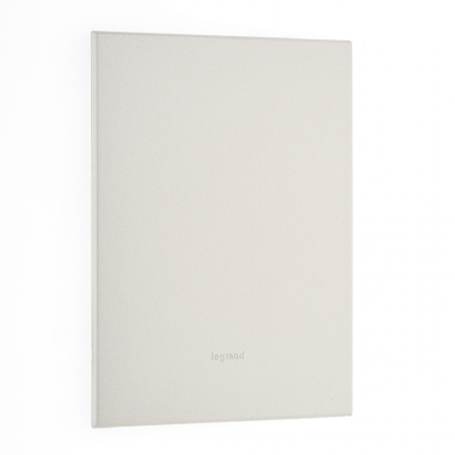 Placa Acabamento Cego 4X2 Arteor Pearl Cinza - Pial