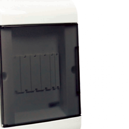 Centrinho Distribuição Embutir Para 5 Disjuntor Din 140X205X70mm Transparente S/Barramento - Steck