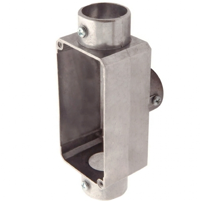 Condulete Alumínio Fixo Tipo Tb 1 Polegada Sem Rosca Sem Tampa Sem Vedação - Wetzel