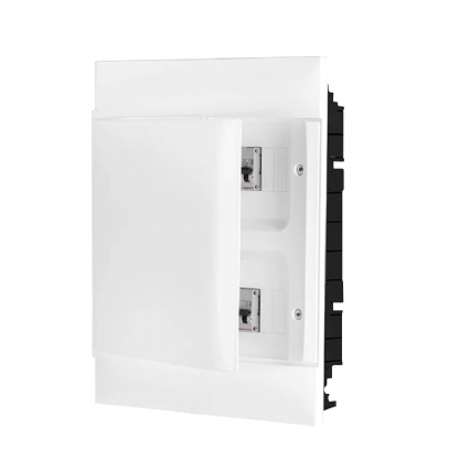 Quadro Distribuição Sobrepor Até 24 Disjuntores Din Practibox Porta Branca Sem Barramento - Pial Legrand