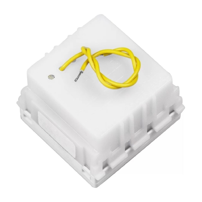 Módulo Campainha Cigarra 2 Postos Bivolt Branco Liz/Lux2/Giz/Tablet/Lizflex/Plastibox - Tramontina