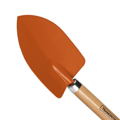 Pazinha Para Jardim Larga Metálica Com Cabo Madeira - Tramontina