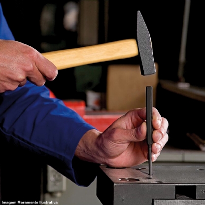 Saco Pino Aço Cromo Vanadio Niquelado Corpo - Gedore