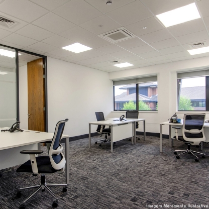 Luminária Plafon Painel LED Embutir Quadrado 24W Branco Frio 6500K Luz Branca - Bronzearte