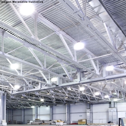 Lâmpada Led Bulbo Alta Potência T145 20W Bivolt E27 6400K Luz Branca - Bronzearte