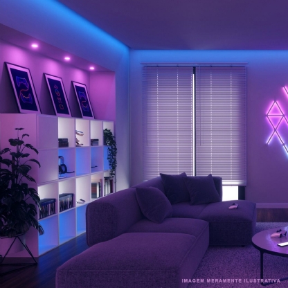 Lâmpada Led Inteligente Smart Wifi Dicróica Par16 5W Bivolt Gu10 2700K-6500K RGBW - Osram/Ledvance