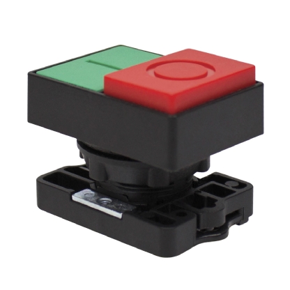 Botão Max Botton Duplo Com Manopla Saliente IP40 - Steck