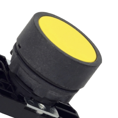 Botão Max Botton Impulso Normal Amarelo - Steck