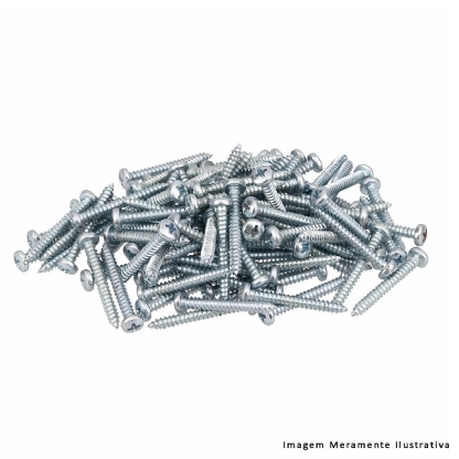 Cartela Parafuso Panela 4,2x38 Para Bucha 06 8 Unidades - Sfixa - Sfixa